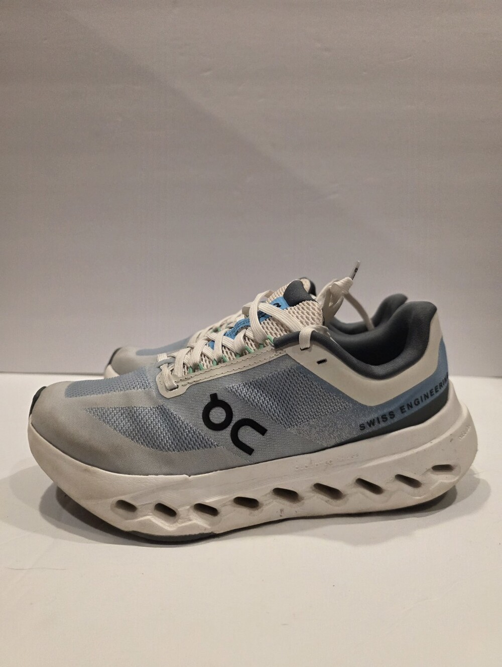 On Running Cloudsurfer Glacier Blue Running Shoes Size US 6.5 / EU 37.5 (No Inso